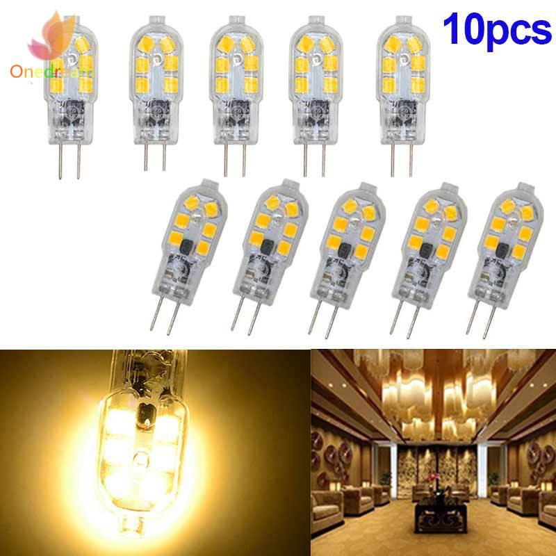 10 Bóng Đèn Led Mini G4 3w Ac / Dc 12v 220v Smd2835