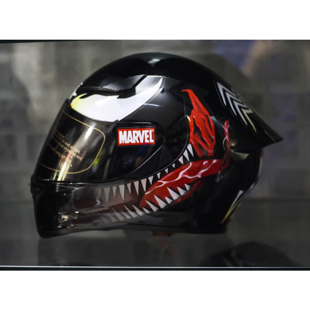 Tem dán mũ bảo hiểm fullface hoặc nón 3/4