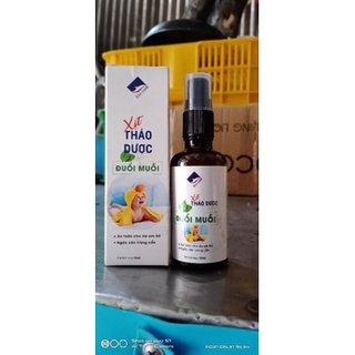 Xịt thảo dược đuổi muỗi ngăn ngừa côn trùng cắn