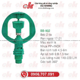 BÉC TƯỚI CÂY BB 902 RN 17 21