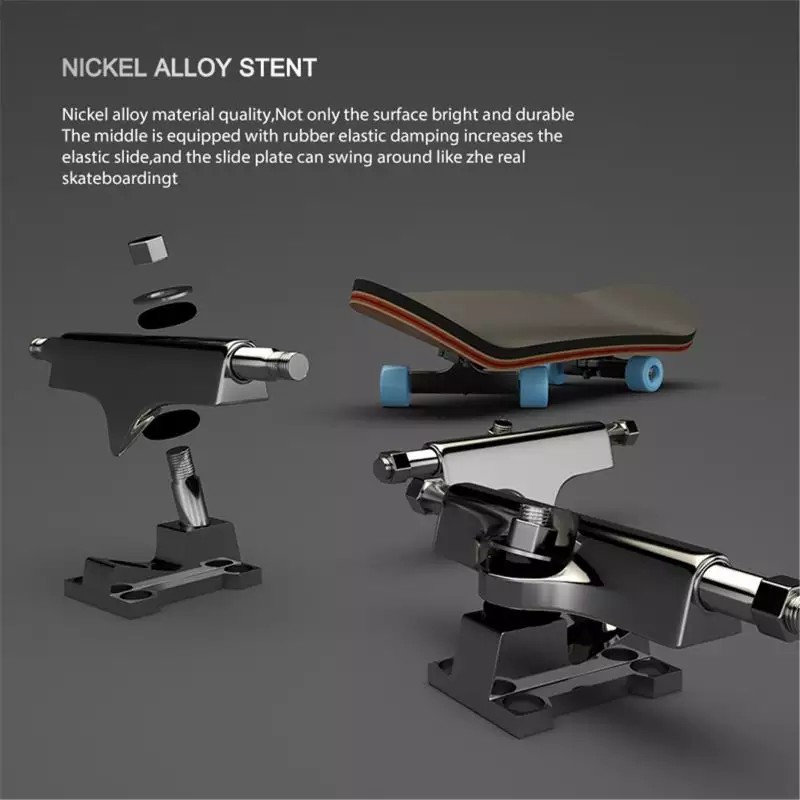 Fingerboard Đồ Chơi Stent Chuyên Nghiệp Finger Skate Set Mới Lạ-168