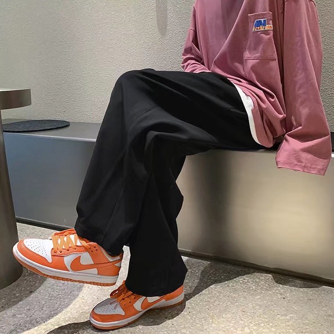 Quần ống rộng Thời Trang Xu Hướng Hàn Quốc Cho Nam