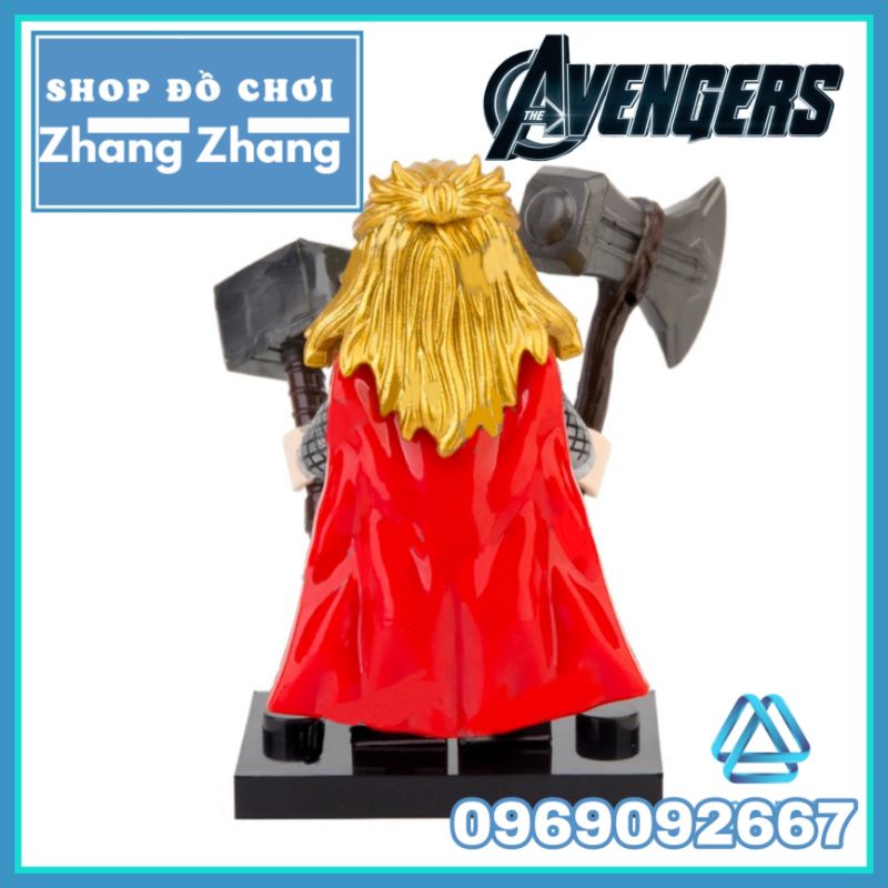 Đồ chơi Xếp hình Thần sấm Thor trong Avengers Endgame Minifigures V001