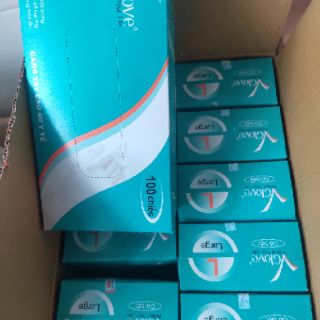 Găng tay y tế Glove có bột ( Đủ Size S,M,L,XL )