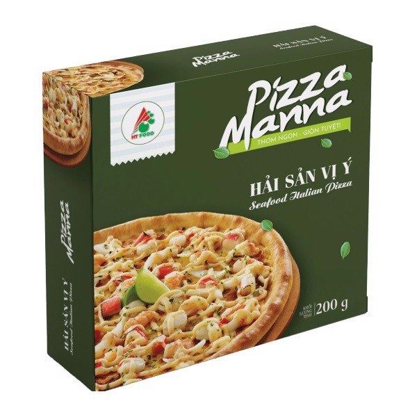 Pizza Manna - 5 vị béo thơm chuẩn vị  chính hãng