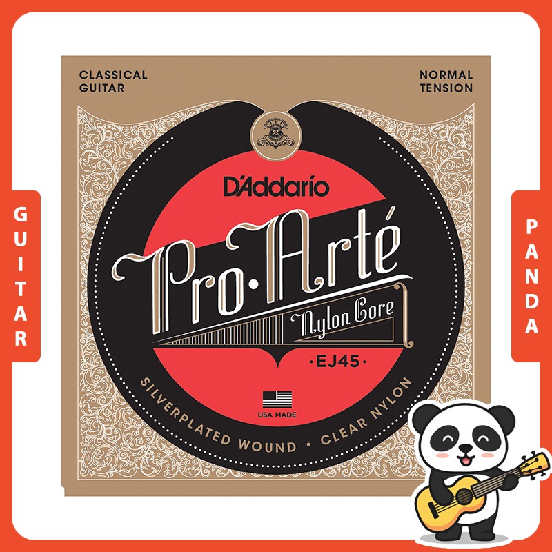 Dây Đàn Guitar Classic D'Addario EJ45 [Size Normal]