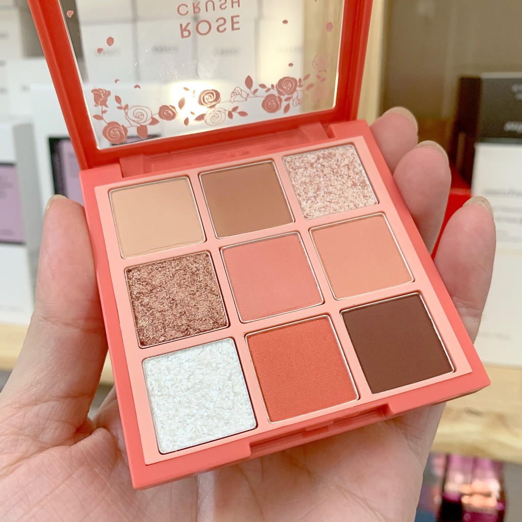 Bảng phấn mắt 9 ô ET House Rose Crush Play Color Eyes