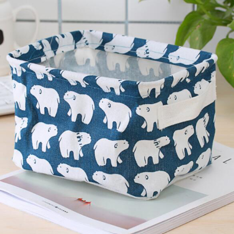 Giỏ vải đựng vật dụng chống thấm nước thiết kế tiện lợi