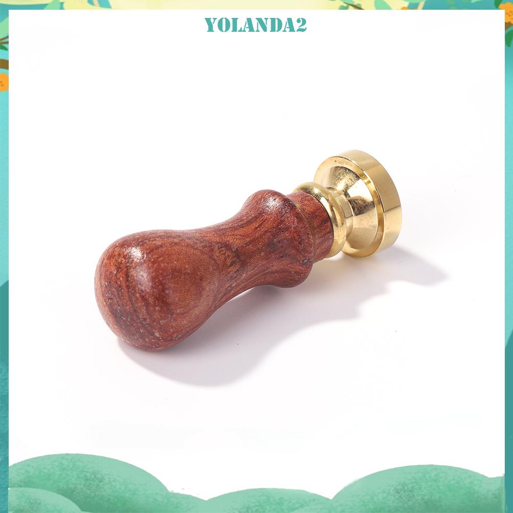 Đầu Con Dấu Sáp Bằng Kim Loại Với Tay Cầm Trang Trí Cổ Điển