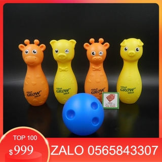 [Siêu RẺ] BÔ BOWLING CHO BÉ GROW [Đồ khuyến mãi từ sữa Grow]