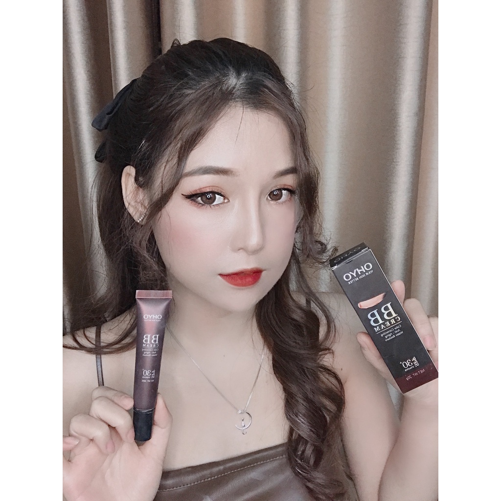 Kem nền che khuyết điểm BB Cream OHYO, Che phủ tối da mọi khuyết điểm lên tone tự nhiên, kiềm dầu chống trôi, mịn lì 24h