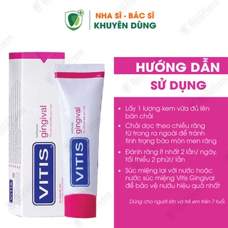 Kem Đánh Răng Chăm Sóc Nướu Răng Vitis Gingival Toothpaste 100ML