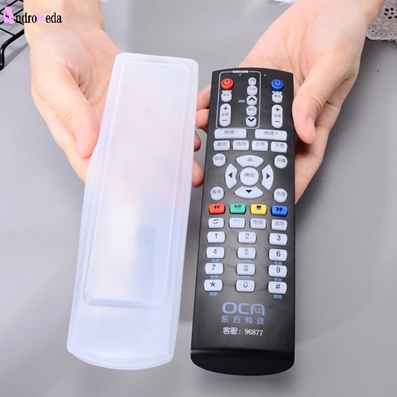 1 Vỏ Bọc Điều Khiển TV/Máy Điều Hòa Bằng Silicon Trong Suốt Chống Bụi Chống Thấm Nước