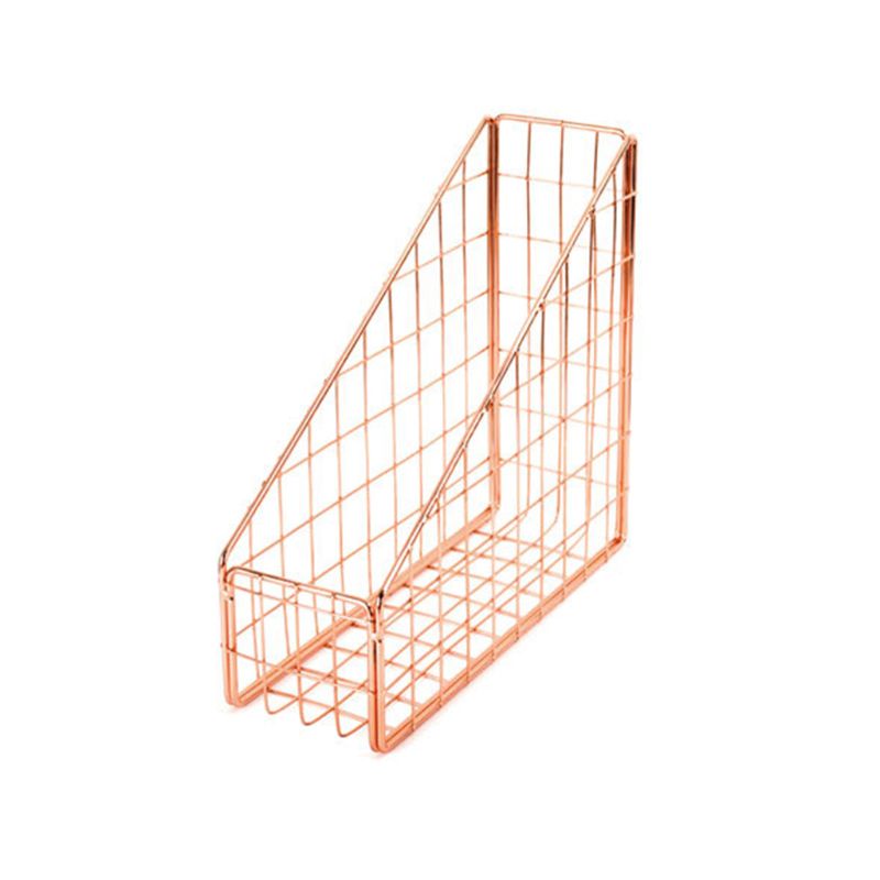 Giá Đỡ Tạp Chí / Tài Liệu Để Bàn Bằng Sắt Kiểu Bắc Âu Tiện Dụng Cho Gia Đình / Văn Phòng