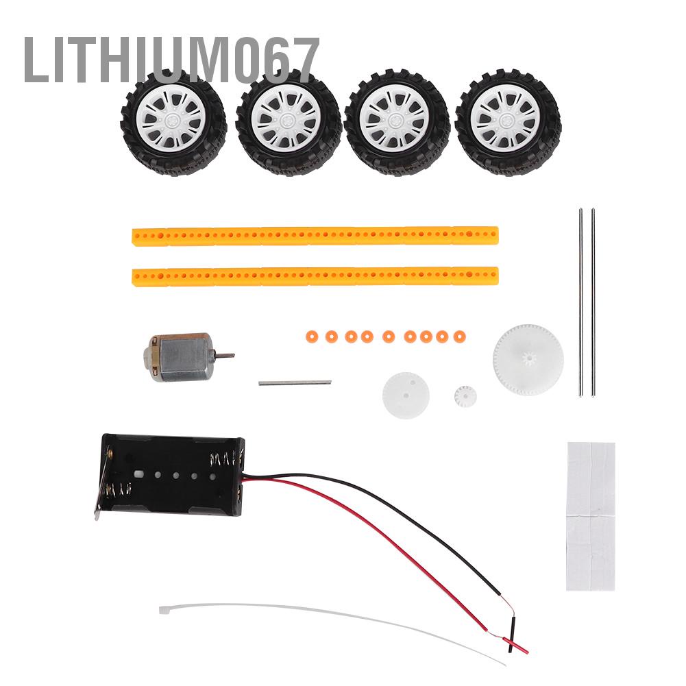 Đồ chơi trẻ em Lắp Ráp Bánh Răng Xe Hơi Điện Tử DIY Giáo Dục Khoa Học Cho Bé br &gt;