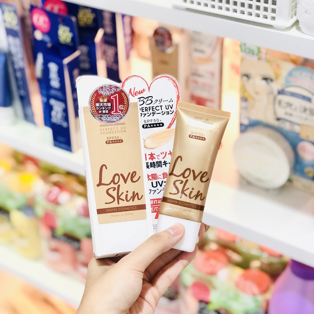 KEM NỀN DƯỠNG DA CHỐNG NẮNG LOVE SKIN SPF50+/PA++++