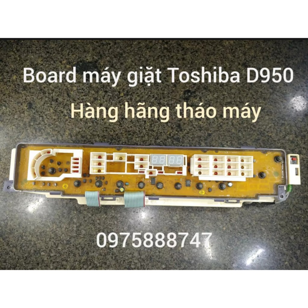 Boar máy giặt TOSHIBA Inverter D950 ( Hàng tháo máy )