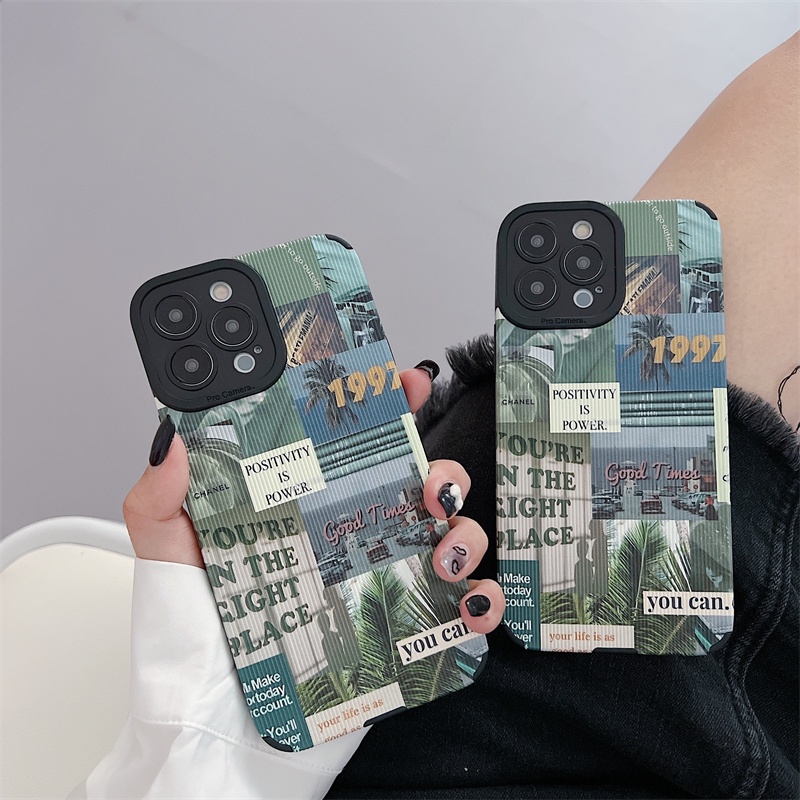 Ốp Lưng In Họa Tiết Dành Cho Điện Thoại iPhone 14 Pro Max / 13 / 12 Pro Max X XR Xs Max 7 / 8 Plus