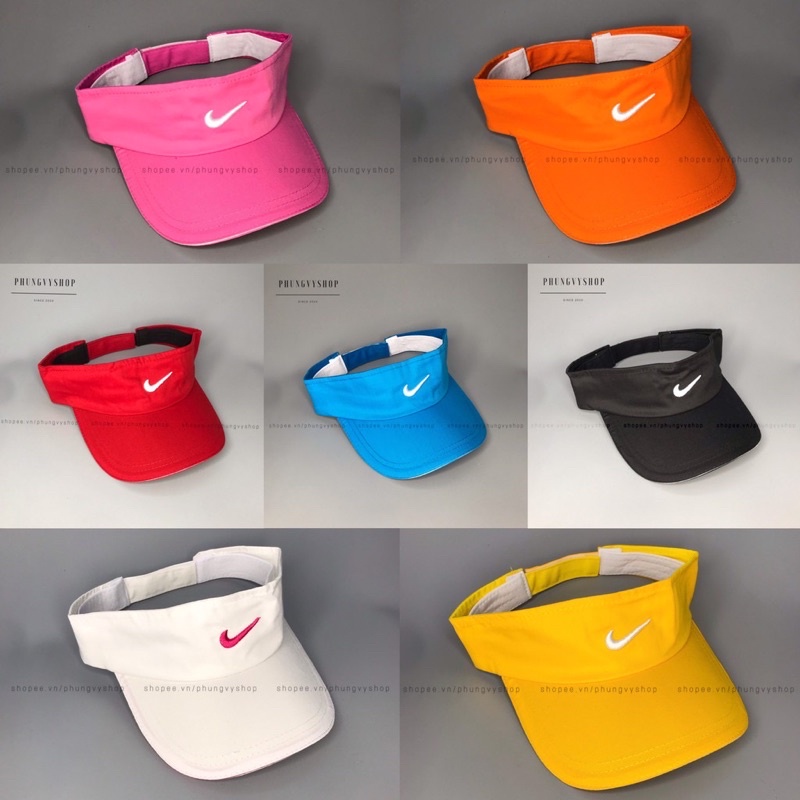 Nón nửa đầu nam nữ unisex thêu logo cá tính , màu sắc đa dạng trẻ trung
