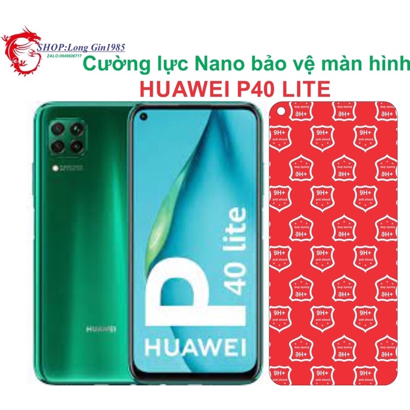 Huawei P40 Lite Cường lực Nano chống va đập chống trầy xước tốt