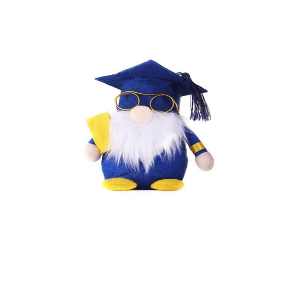 WATTLE Party Supplies Gnome Decorations Gifts Class of 2021 Plush Gnomes Home Decor Handmade Toy Table Ornaments Graduation