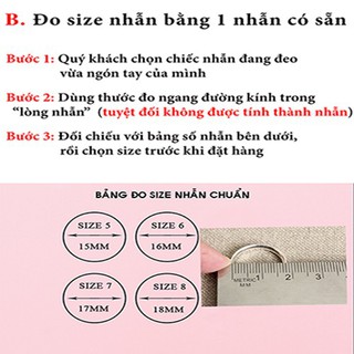 Nhẫn titan nữ TT667 - Không đen
