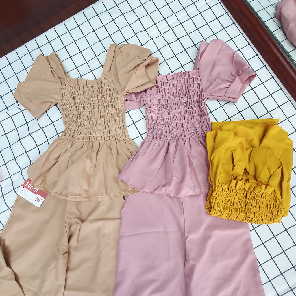 Set bộ dài nhúng dễ thương, SET ÁO NHÚNG | BigBuy360 - bigbuy360.vn