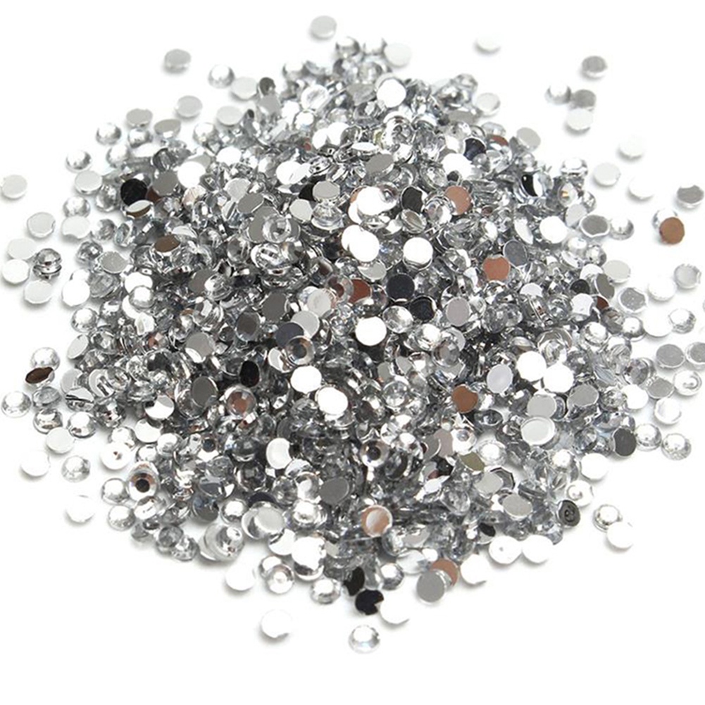 [Hàng mới về] Set 1000 Hạt Kim Cương Giả Nhiều Màu Sắc Trang Trí Móng Nghệ Thuật