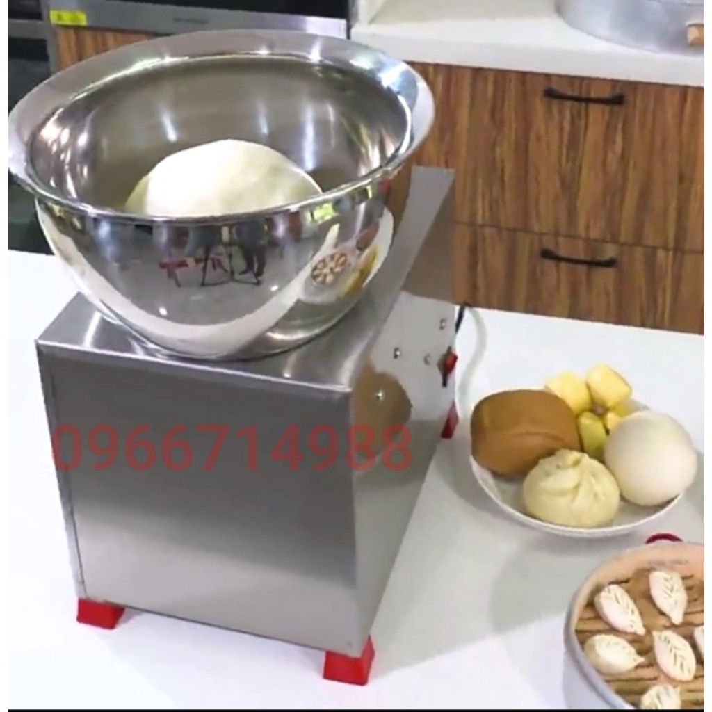 Máy Nhào Bột Gia Đình 5Kg 8Kg Máy Trộn Bột Thực Phẩm Đa Năng Chất Liệu Inox  Bảo Hành 12 Tháng