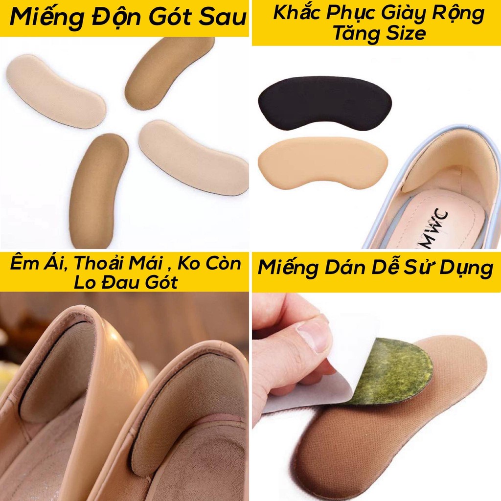 Miếng Lót Giày MWC Chống Rộng Chống Trầy Bảo Vệ Gót Chân Khi Mang Giày – 9008
