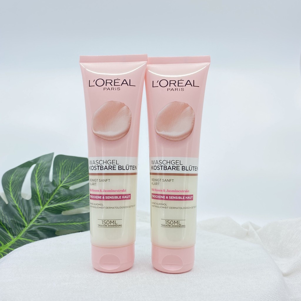 Sữa Rửa Mặt Loreal Cho Da Khô & Nhạy Cảm chuẩn đức