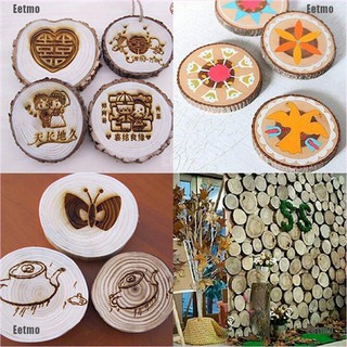 Set 10 Miếng Gỗ Tròn 3-4cm Trang Trí Tiệc Cưới