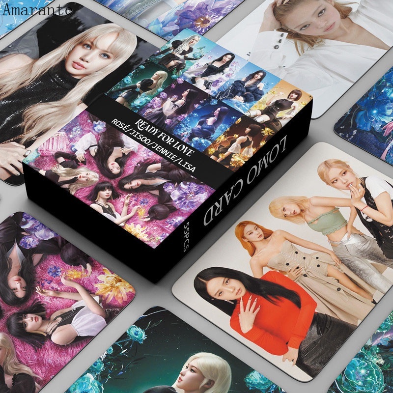 Set 55 Tấm Thẻ Ảnh Lomo Nhóm Nhạc BLACKPINK