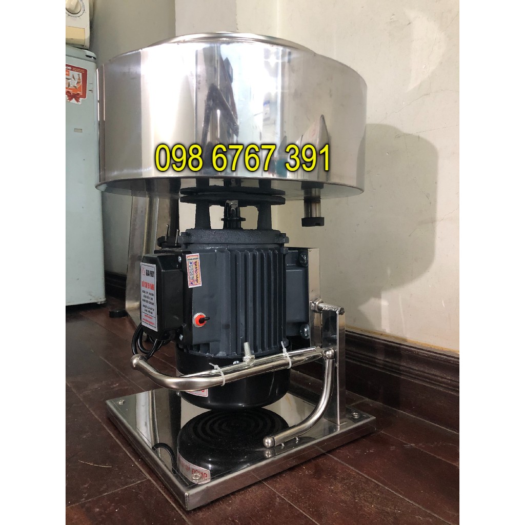 Máy phết chả cá, Máy quết thịt 2kg nồi có Bao Đá