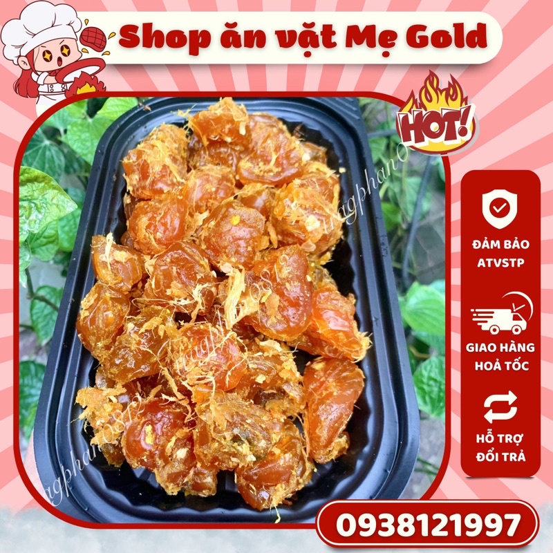 Ô mai/mứt mận dẻo khía xào gừng