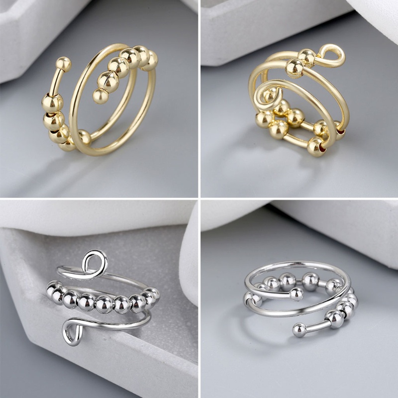 Nhẫn Đeo Tay Có Thể Điều Chỉnh Giảm Căng Thẳng Dành Cho Nữ