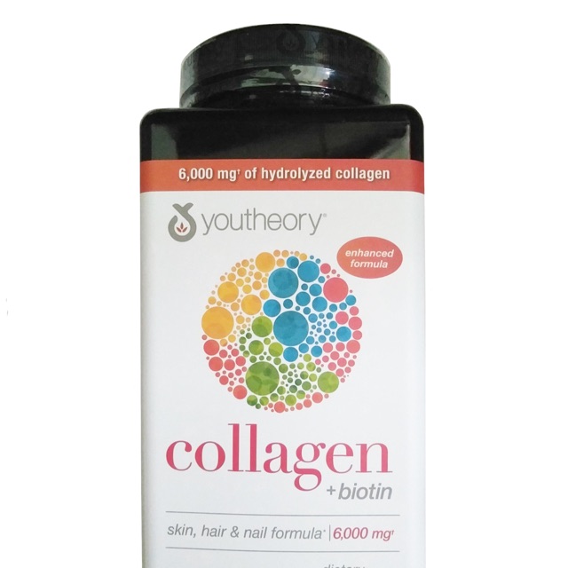 Viên uống Collagen Youtheory Type 1 2 & 3 390 viên của Mỹ