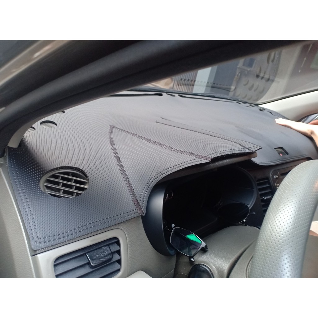 Thảm Taplo Da Vân Carbon Xe Mazda 6 2015 - 2019 Hàng Cao Cấp Có Chống Trượt