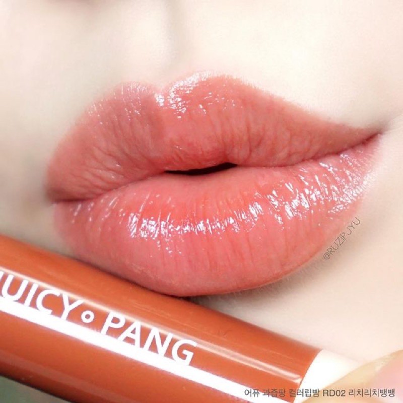 Son dưỡng có màu Apieu Juicy&amp; Pang Color Lip Balm