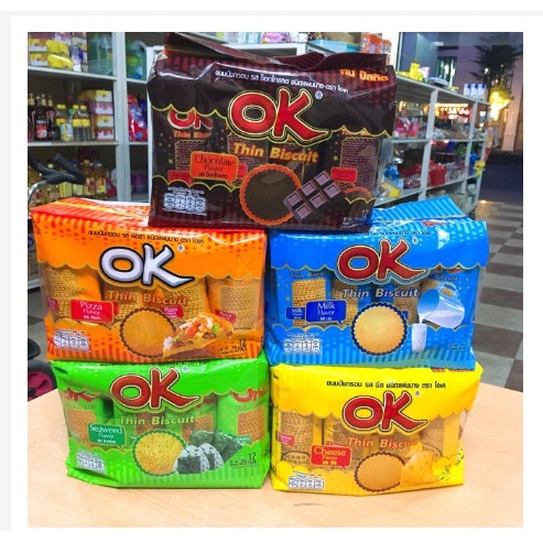 Bánh quy OK Thái Lan 360g  date mới siêu ngon