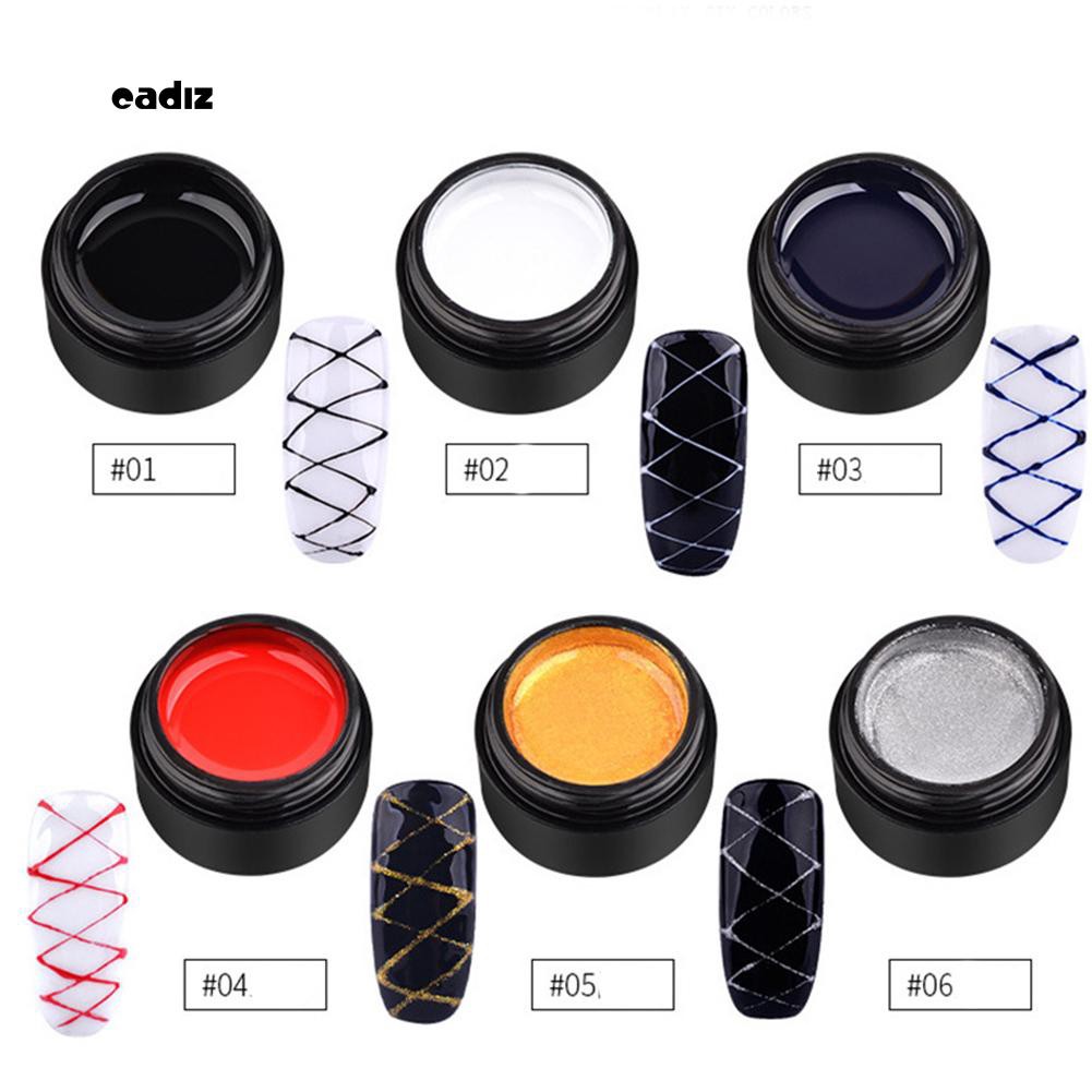 Lọ sơn móng tay Gel UV giúp vẽ hình tơ nhện