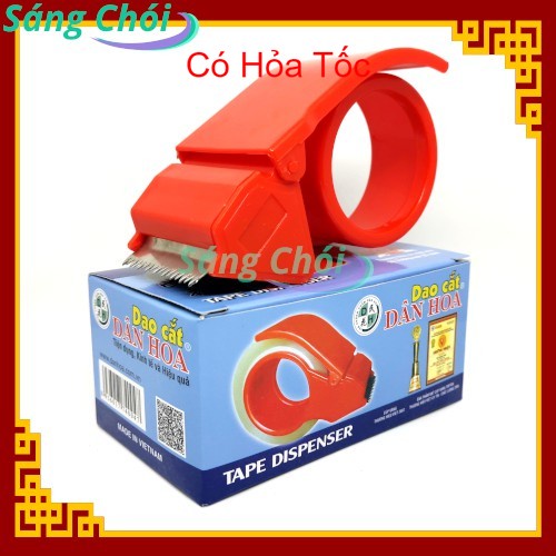 Dao Cắt Băng Keo 5F Nhựa Cho Băng Keo OPP Cỡ 5cm 100yard - Dụng Cụ Cắt Băng Keo Cầm Tay