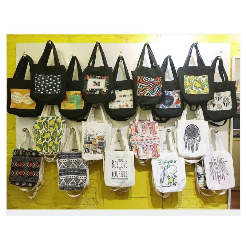 Túi vải canvas giá chỉ từ 1k