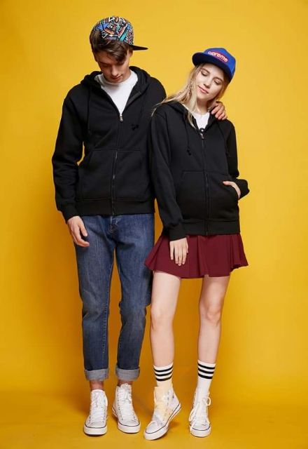 BIGSIZE ÁO HOODIE ZIPPER UNISEX GREEN NGỌC- HOODIE DÂY KÉO DÁNG RỘNG MÀU XANH NGỌC - NỈ BÔNG DÀY | BigBuy360 - bigbuy360.vn