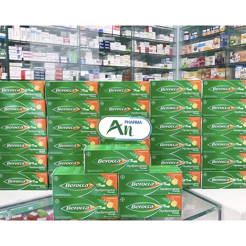 [Mã 44FMCGSALE1 giảm 10% đơn 250K] [CHÍNH HÃNG] Viên Sủi Berocca vị cam