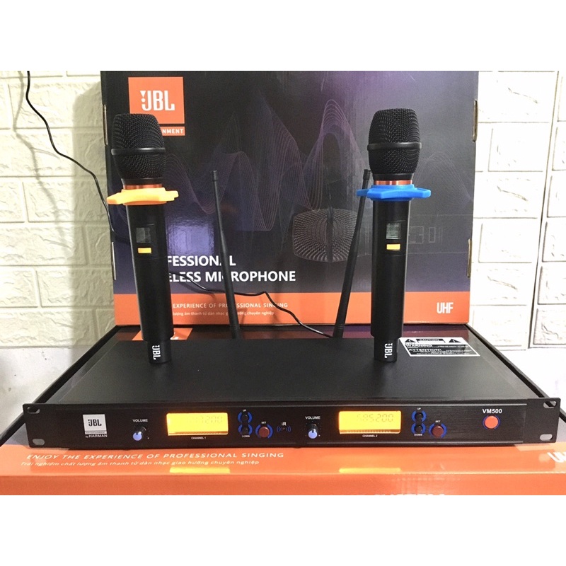 Micro Không Dây JBL VM 400 Thế Hệ Mới 2022 :Có Dò Tần Số Sóng.Hút Giong,Hát Nhẹ,Giọng Mềm,Chống Hú Tốt.Chuyên Karaoke