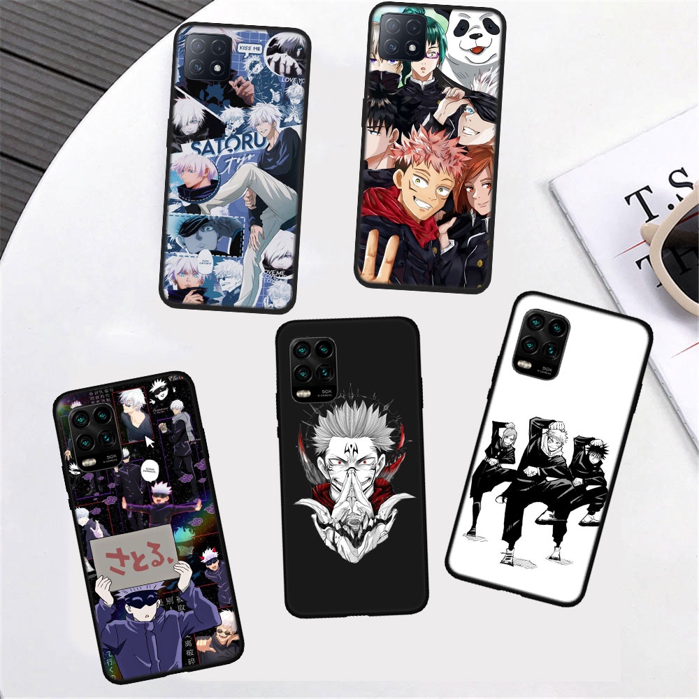 Ốp Điện Thoại Silicon Mềm In Hình Anime Cho Realme C2 C3 C11 C12 C15 C17 C20 C21 C25 OI50 Jujutsu Kaisen