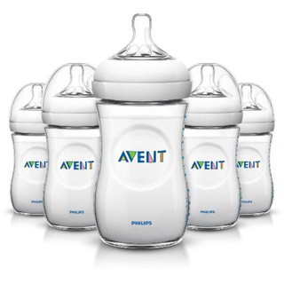 Bình Sữa Avent Nhựa 125/260/330ml Chính Hãng Chọn Núm Size