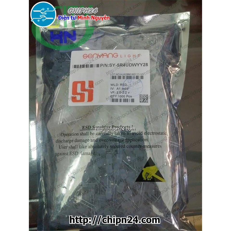 [100 CON] (TK1) Led đục 5mm Senyang - [Chọn Loại]