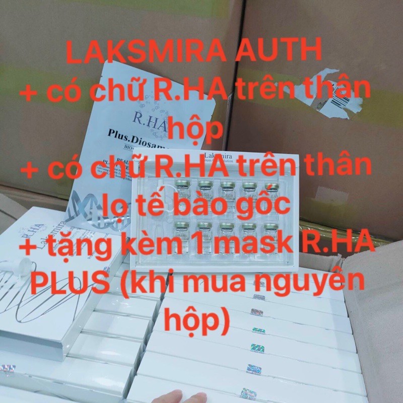 TẾ BÀO GỐC LAKSMIRA HÀNG CHUẨN❤FREESHIP❤ BILL HÀN, TẾ BÀO GỐC LAKSMIRA R.HA, HÀNG CHUẨN CÓ THÊM CHỮ R.HA TRÊN HỘP VÀ LỌ | BigBuy360 - bigbuy360.vn